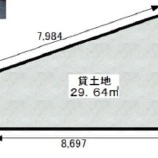 ★貸土地★大阪市港区市岡 　29.64㎡　 #資材置き場　＃トラ...