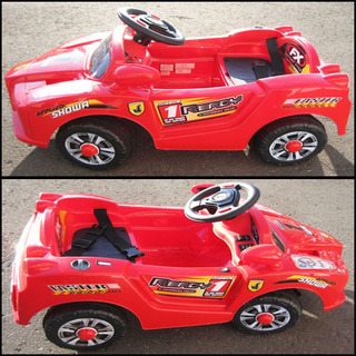 【差し上げます】ジャンク 電動乗用カー FB 玩具 子供 インテリアの画像