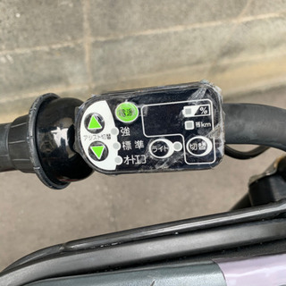 電動自転車ヤマハPAS Kiss 8.1Ah 前子供乗せ　20インチ　ローズ色の画像