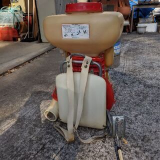 🚫SOLD OUT🚫　三菱　三兼機（背負式動噴機）　の画像