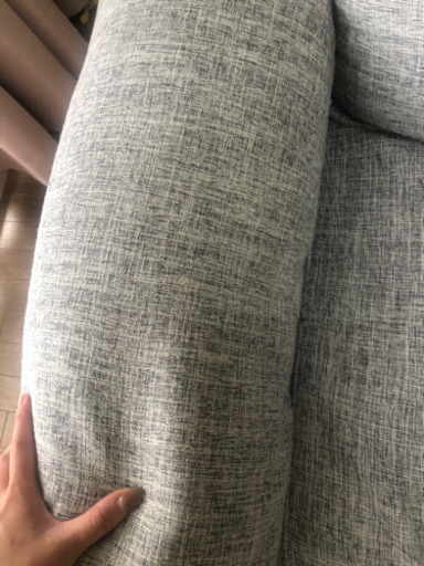 ソファ　3人がけ　オットマン付き　組み替え自由