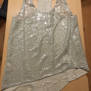 美品！！ホルタートップス キラキラ** シルバー！！