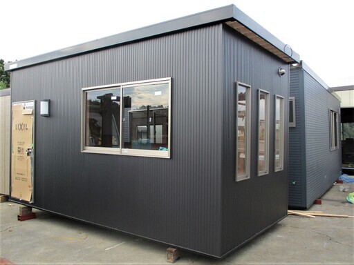★売約済★【新品】断熱材入り★高級ユニットハウス★3.5坪【未使用】プレハブ、コンテナハウス、事務所、店舗、応接室、休憩所、趣味の部屋、小屋