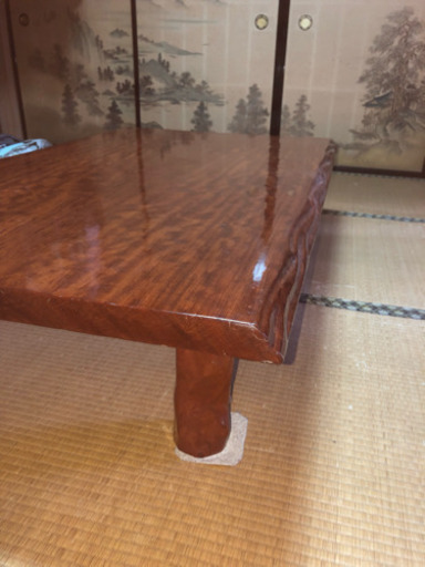 天然一枚板 高級座卓