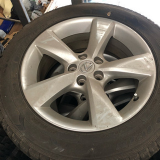 レクサスrx450h純正アルミ付きスタッドレス