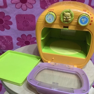 くまのプーさん 電子レンジ ☆音が出て光ります☆