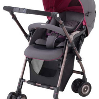 Aprica (アップリカ) ハイシートベビーカー ソラリア  専用レインカバー（新品未開封）付きの画像