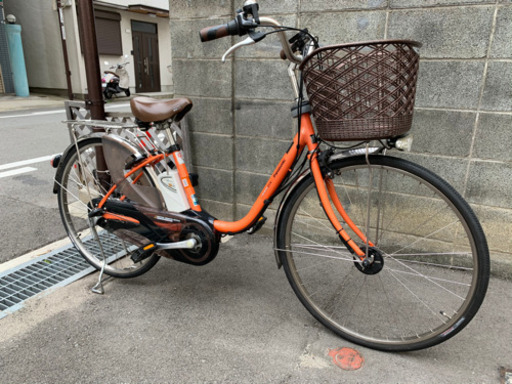 電動自転車Panasonic viviDX 26インチ   3.1Ah オレンジ色