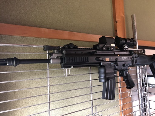 【取引完全終了しましたら受付終了にします】SCAR-L　東京マルイ　光学サイト　ブースター　中古品　箱付き