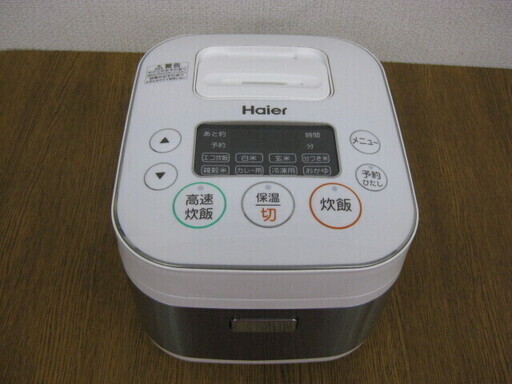 ハイアール Haier マイコンジャー炊飯器 JJ-M31A 3合炊き 0.54L 2015年製