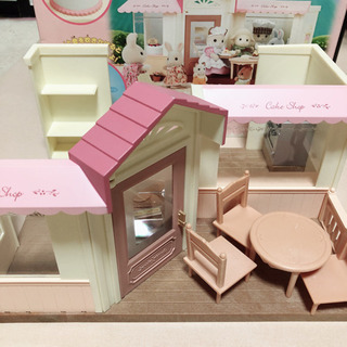 シルバニアファミリー  森のおしゃれなケーキ屋さんの画像