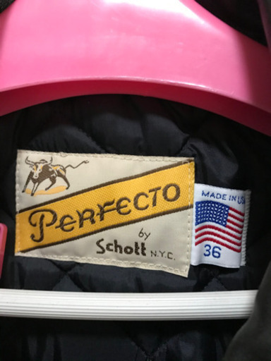 schott ダブルライダースジャケット　革ジャン