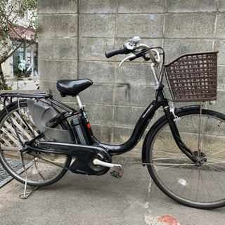 ヤマハPAS Natura26インチ8.9Ah  黒★人気の黒は希少★電動自転車