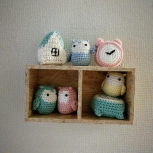 ふくろうのあみぐるみ【特別価格】