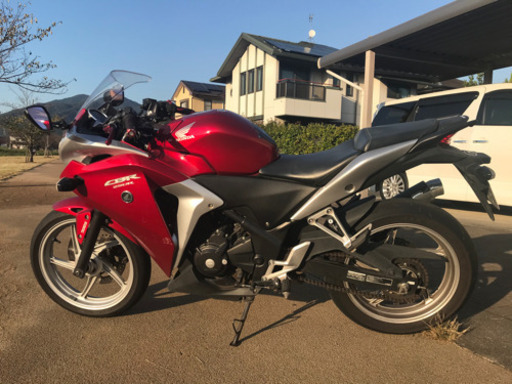 ホンダ CBR250R 実働 自賠責残りあり ナンバー取得後乗れます
