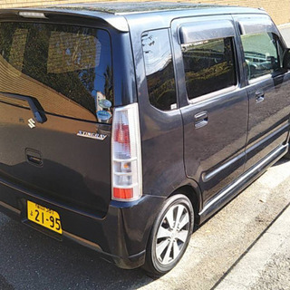 ご希望の車種とご予算をお知らせ下さい。点検＆整備済みのお車をお届致します。　　売却済み⇒ご自宅付近納車で激安！点検＆整備済み！車検付きＨ１９年ワゴンＲスティングレー　大人気ターボで、黒スマートキー、ＨＤＤナビ、ＥＴＣ、アルミ、フル装備の画像