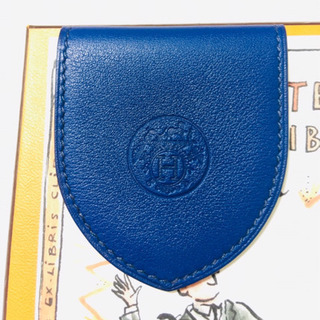 新品未使用 エルメス 綺麗な色 青色