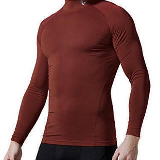 長袖 ハイネック スポーツシャツ(2XL)