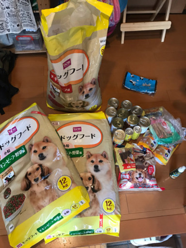 ペットフード いろいろ