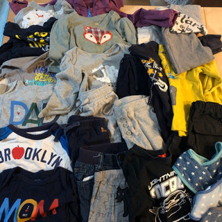 GAP 秋 冬 男の子 ベビー服 70 80 90 まとめ 25点の画像