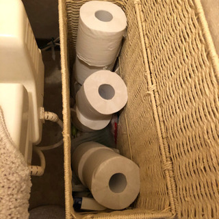 トイレ収納カゴお譲りします！
