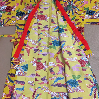 琉球舞踊 紅型打掛のみ