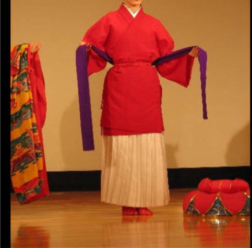 琉球舞踊 紅型打掛のみ