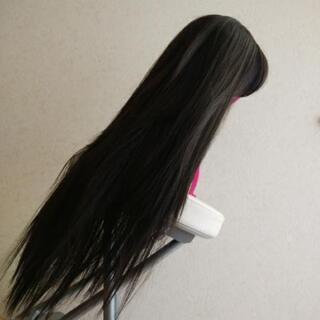 ウィッグ　ストレートロング　耐熱
