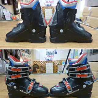 23.0cm～23.5cm 大人用 NORDICA スキーブーツ 0.3 SUPER ソールサイズ270mm スキー靴 ノルディカ  ☆ PayPay(ペイペイ)決済可能 ☆ 札幌市 清田区 平岡の画像