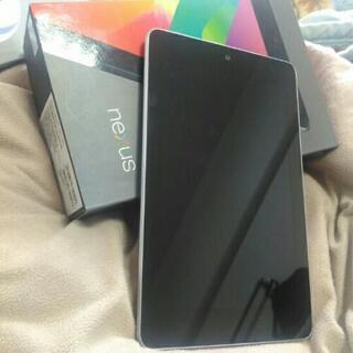 ほぼ新品 nexus7 付属品完備 箱付き 完備