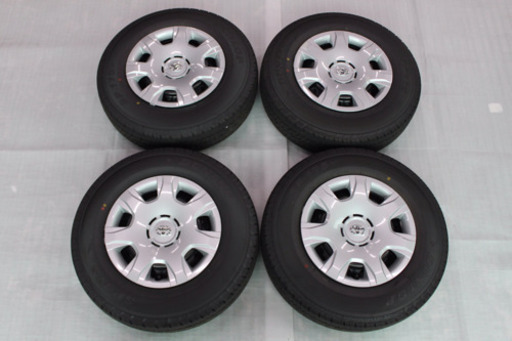 新車外し☆ハイエース200系★純正☆タイヤ、ホイール★4本SET☆