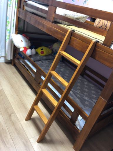 お話中 二段ベッド