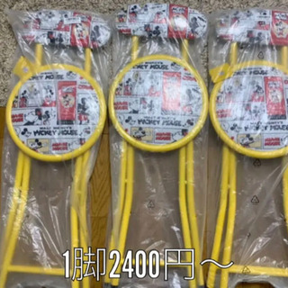 新品‼️ミッキーマウス キャラクターパイプ椅子 いす 1脚