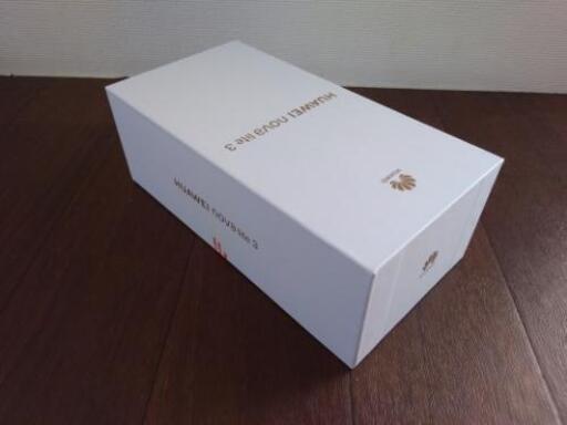 【ご相談終了】【15800円】送料込  HUAWEI  novalite3  新品未開封  32GB  SIMフリー  ミッドナイトブラック　②