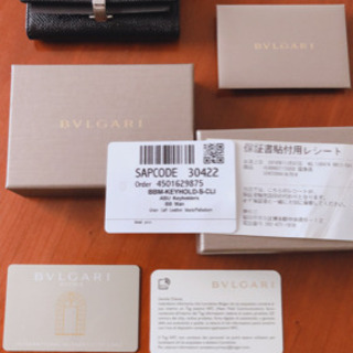 【値段交渉】ブルガリキーケース/ブランド/新品/送料無料/高級の画像