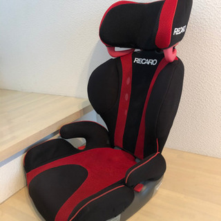 ★お値下げ★RECARO★ ジュニアシート　赤／黒の画像