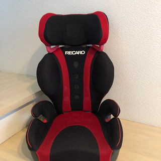 ★お値下げ★RECARO★ ジュニアシート　赤／黒の画像