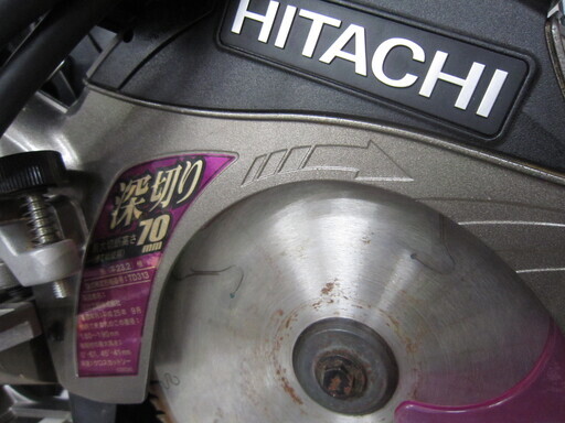 【エコプラス門司店】日立　スライド丸ノコ　C7RSHC　中古品　HITACHI