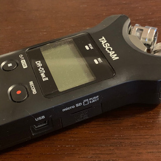 リニアPCMレコーダー TASCAM DR-07mkⅡ あげますの画像