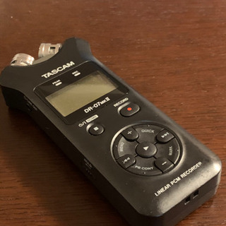 リニアPCMレコーダー TASCAM DR-07mkⅡ あげますの画像