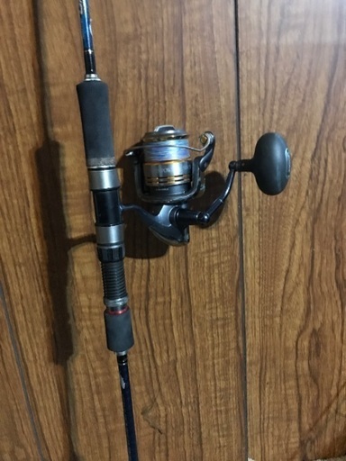 ロッド　リール　pe 付き