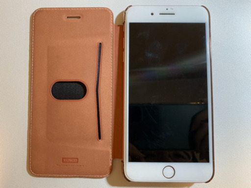 Phone 7plus 128GB ローズゴールド　本体・ケース・フィルムセット