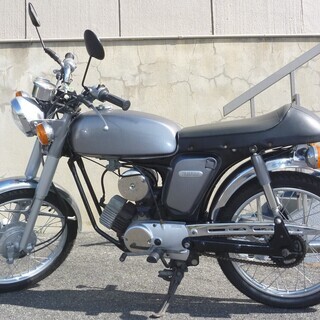 YAMAHA ヤマハ ＹＢ－１実動 原付50㏄ チェーン・スプロケットまだまだ使えます。の画像