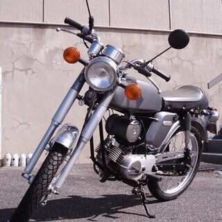 YAMAHA ヤマハ ＹＢ－１実動 原付50㏄ チェーン・スプロケットまだまだ使えます。の画像