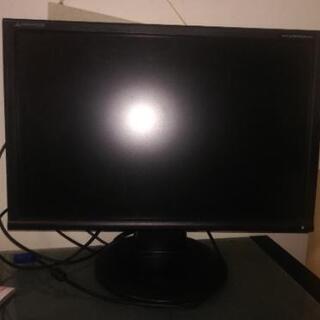 19型ワイド液晶ディスプレイ ブラック 電源・スピーカー内蔵タイプ