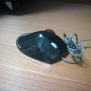 光学式トラックボールマウス エルゴノミクスデザイン ブラック MA-TB39BKの画像