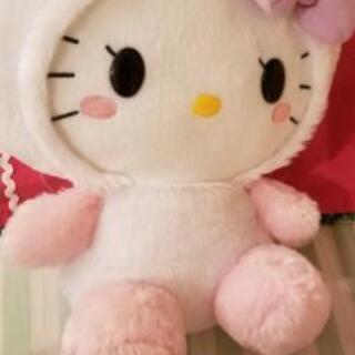 キティちゃんぬいぐるみの画像