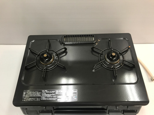 パロマ paloma ガスコンロ ガステーブル 都市ガス用 13A IC-N86BS-R 中古美品