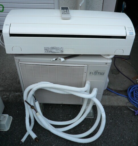 ☆富士通 FUJITSU AS-J22V-W インバーター冷暖房ルームエアコン◆お部屋にキレイな空気をお届け