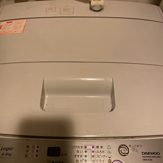 洗濯機  年式不明の画像